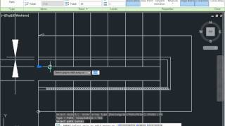 AutoCAD Array using Path method Tutorial [upl. by Naneek]