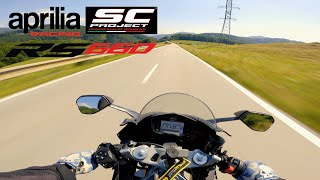 UNREAL SOUND ️‍🔥💥  Aprilia RS 660  SC PROJECT CRT 4K POV [upl. by Akirat]