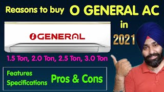 O General Air Conditioners in INDIA Review in Hindi by Emm Vlogs [upl. by Ettelocin]