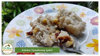 KALUKO Ginataang GabiNapakasarap Na Meryenda BICOL Special [upl. by Lsiel]