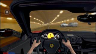 Test Drive Unlimited  Ferrari F430 Scuderia 16M Tunnel Fun HD [upl. by Michal]