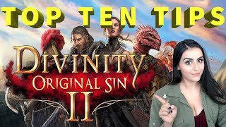 TIPS FOR DIVINITY ORIGINAL SIN II BEGINNERS EDITION [upl. by Neenaj725]