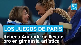 Andrade hizo historia para Brasil sumando cuatro medallas en París 2024 • FRANCE 24 Español [upl. by Reppep]