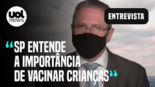 Vacinação de crianças São Paulo irá ao STF se não puder negociar compra com Pfizer diz secretário [upl. by Jauch]