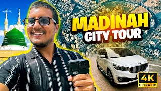 4K Tour Madinah City  Driving Tour in 4K  Madinah City Tour  Full Vlog [upl. by Nhguavad733]