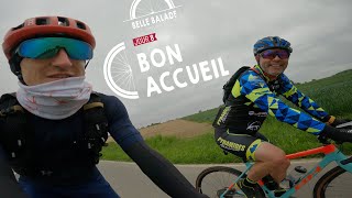 Belle Balade  Épisode 8  Bon accueil ☺️  Ultra Cyclisme Bike Packing [upl. by Nolava402]