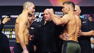 UFC 297 Final Faceoffs [upl. by Odlawso590]