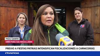 Autoridad Sanitaria intensifica fiscalización en carnicerías previo Fiestas Patrias en Punta Arenas [upl. by Dott]