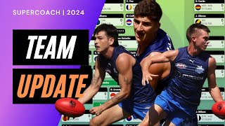 Team Update  Match Sim Discussion  AFL SuperCoach 2024 [upl. by Allac]