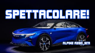 Anteprima Alpine A390 Beta il Dream Garage ora emoziona [upl. by Eednac223]