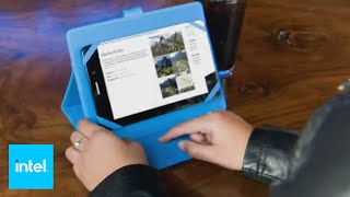 Something Inside Tablet Overview Video  Intel [upl. by Dnama]