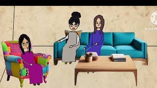 يوم الخطبة حماتي واختها اجو يقابلو امي 😀 [upl. by Ardle]