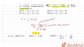 pi1pi2pi3andpi4are the osmotic pressure of 5WV [upl. by Initsed67]