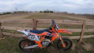 20195 KTM 450 Factory Edition First Ride Impressions [upl. by Suivart]