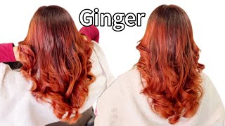 Ginger tutorial warna rambut ginger [upl. by Yelnek340]