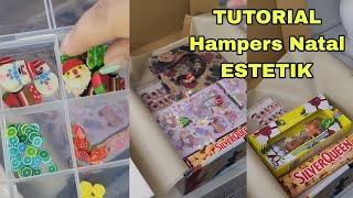 Tutorial Membuat Hampers Kado Natal Estetik Handmade Simple [upl. by Ateiluj]