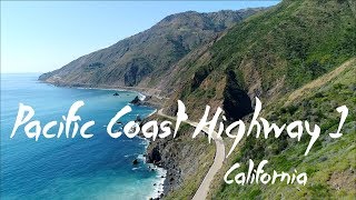 Pacific Coast Highway 1  4K Drone Video [upl. by Berty552]