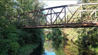 Lost Places • Verlassene Orte • Alte Eisenbahnbrücke • Murr • Ludwigsburg • BadenWürttemberg • 4K [upl. by Anicnarf980]