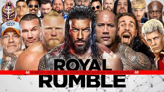 WWE Mens Royal Rumble 2025  Wild Entrants Predictions [upl. by Hathcock343]