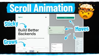 How To Create This Unbelievable CSS Scroll Animation [upl. by Bronson]
