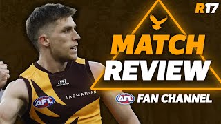 REVIEW  GEELONG vs HAWTHORN  AFL ROUND 17 2024 [upl. by Penni]