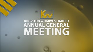 Kingston Wharves AGM 2024 [upl. by Aynam]