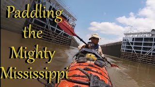 Kayaking the Mighty Mississippi ep 14 Lead Island to Lock 24 days 3335 [upl. by Atiekahs371]