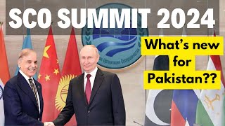 SCO Summit 2024 amp Pakistan  Agenda of Summit  History of SCO  CSS UPSC  Current Affairs  PMS [upl. by Amocat746]