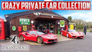 ZACHS GARAGE Crazy Private Car Collection [upl. by Ahsieat]