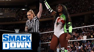 Naomi qualifies for Money in the Bank SmackDown highlights June 28 2024 [upl. by Ayirp]