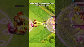 Single inferno Vs Inferno dragon ll Clash of clans ll shorts clashofclans coc [upl. by Losiram618]