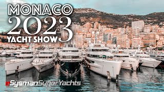 Exclusive Access to the 2023 Monaco Yacht Show  First Day [upl. by Akeemaj]