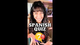 Spanish quiz beginner level ✨ [upl. by Clim318]