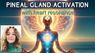 Intense Pineal Gland Activation with Heart Center Portal and Breath Technique POWERFUL [upl. by Anawad414]