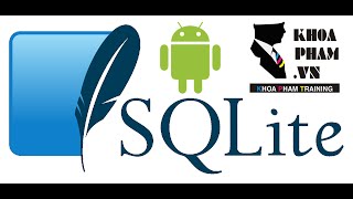 Lập trình Android Tạo cơ sở dữ liệu với SQLite [upl. by Anippesuig462]