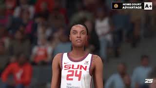 Washington Mystics vs Connecticut Sun [upl. by Ariuqahs]