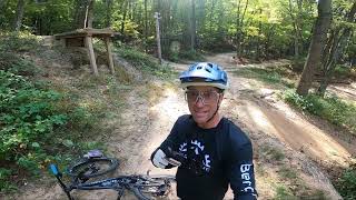 Mountain Biking at Pinehurst Park in Eau Claire Wisconsin [upl. by Ynnej458]