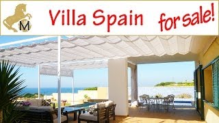 for sale Luxury Villa 1 line beach Andalusia Costa de la Luz Conil de la Frontera zu verkaufen [upl. by Haelam304]