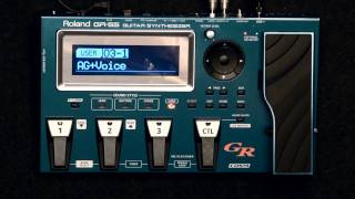 GR55 Guitar Synthesizer Demo part 1 [upl. by Irmina]