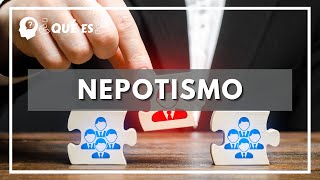 Qué es nepotismosignificado de nepotismo [upl. by Pruter]