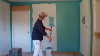 Interior Painting Step 3 Painting the Walls [upl. by Ettevol]