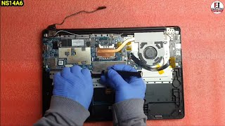 How to Replace Keyboard AVITA PURA NS14A6 INT441  Disassembly And Assembly [upl. by Sitsuj]