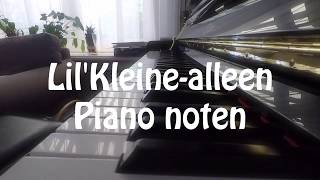 Alleen Piano Noten Tutorial  FreezeMix amp Lil Kleine [upl. by Turmel]