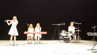 Collège Ausone Le Bouscat Fête des talents 2017 création chanson en anglais 2 [upl. by Ellivnarg837]