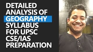 Detailed Analysis of Geography Syllabus for UPSC CSE  Roman Saini [upl. by Pelletier]