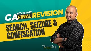 Seizure and Confiscation  CA Final  IDT  Revision [upl. by Nalor]