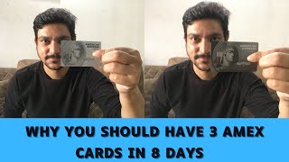 Why you should have 3 Amex credit cards in 8 days [upl. by Nagem]