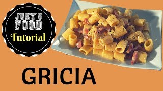 PASTA ALLA GRICIA RICETTA ORIGINALE  JOEYS FOOD TUTORIAL [upl. by Gavrah]