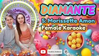 DIAMANTE  Morissette Amon  Karaoke [upl. by Odnanref]