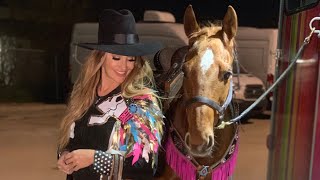 SAN ANTONIO RODEO ROUND 1 WITH FALLON AND FLO [upl. by Oivalf256]